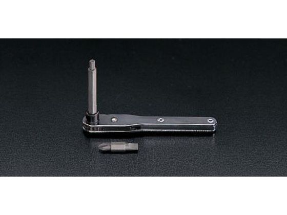 エスコ ラチェットレンチ エアコンバルブ用 4.0mm Hex EA213H-45 エスコ ラチェットレンチ エアコンバルブ用 4.0mm Hex EA213H-45