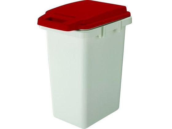 TRUSCO 連結ワンハンドパッキンペール 70L レッド TRHPP-70-R