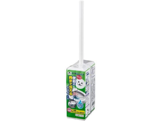 山崎産業 トイレバスボンくん抗菌 奥まで洗えるクリーナー ケース付 山崎産業 トイレバスボンくん抗菌 奥まで洗えるクリーナー ケース付