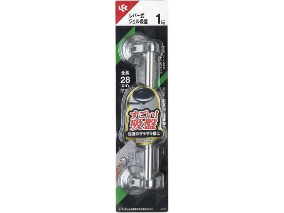 レック レバー式ジェル吸盤タオル掛け(ミニ) B00558 レック レバー式ジェル吸盤タオル掛け(ミニ) B00558