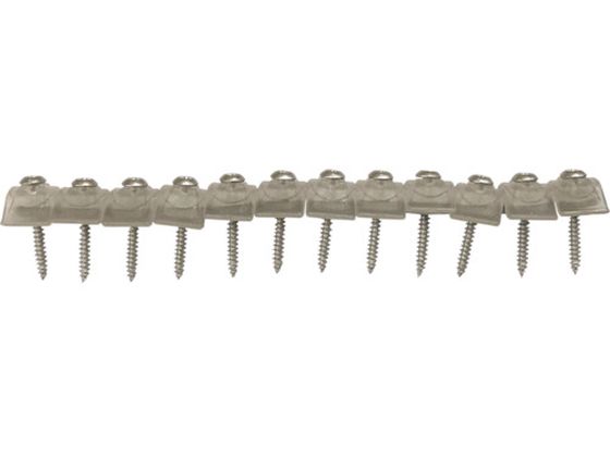 ダイドーハント ポリカ連結波板ビス 12連×2本(24本入) 4.2×35mm クリアー 10176066 ダイドーハント ポリカ連結波板ビス 12連×2本(24本入) 4.2×35mm クリアー 10176066