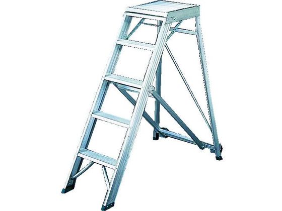 TRUSCO 折りたたみ式作業用踏み台 高さ1.50m TDAD-150