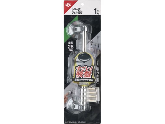 レック レバー式ジェル吸盤ツールフック(ミニ) B00559 レック レバー式ジェル吸盤ツールフック(ミニ) B00559