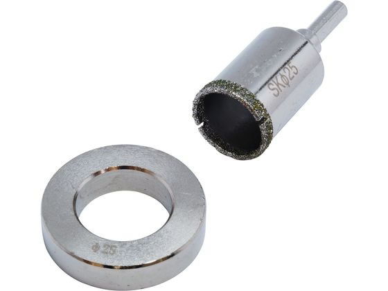 新潟精機 電着ダイヤモンドコアドリル 25mm DC-25 新潟精機 電着ダイヤモンドコアドリル 25mm DC-25