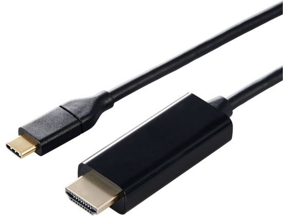 エレコム TypeC-HDMI変換ケーブル 1m ブラック MPA-CHDMI10BK2 エレコム TypeC-HDMI変換ケーブル 1m ブラック MPA-CHDMI10BK2