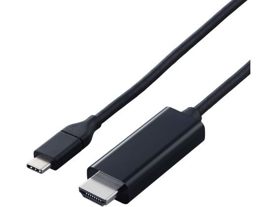エレコム TypeC-HDMI変換ケーブル1m 黒 MPA-CHDMIY10BK2 エレコム TypeC-HDMI変換ケーブル1m 黒 MPA-CHDMIY10BK2