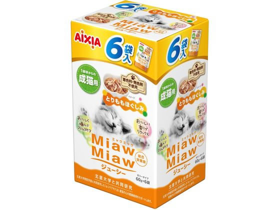アイシア MiawMiaw とりもも 60g× 6袋 MJ6-7