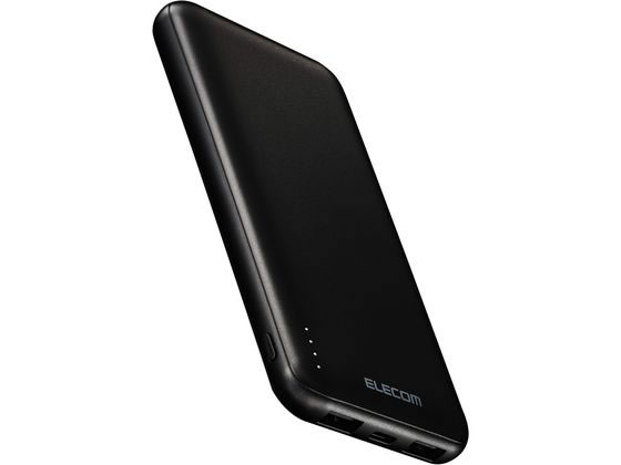 エレコム モバイルバッテリー10000mAh ブラック DE-C66-10000BK エレコム モバイルバッテリー10000mAh ブラック DE-C66-10000BK
