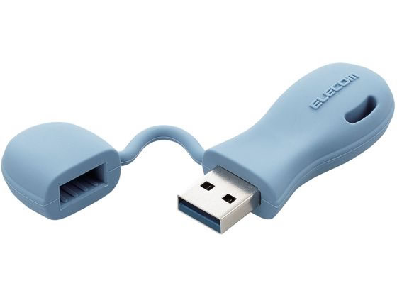 エレコム USBメモリ 32GB 一体型 キャップ式 ブルー MF-JRU3032GBU エレコム USBメモリ 32GB 一体型 キャップ式 ブルー MF-JRU3032GBU