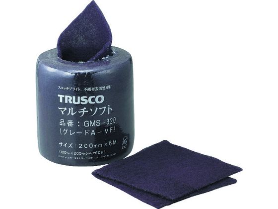 TRUSCO マルチソフト #320相当 200mm×6m GMS-320 TRUSCO マルチソフト #320相当 200mm×6m GMS-320