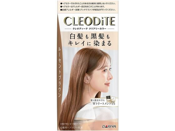 ●ルーセントブラウン●内容量：ＣＤヘアカラー１剤７２ｇ＋ＯＸウォーター２剤７２ｍＬ＋プレトリートメント２０ｍＬ＋アフターヘアパック２０ｇ生産国：日本商品区分：医薬部外品メーカー：ダリヤ