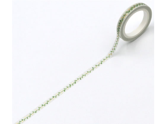ワールドクラフト キラキラマスキングテープ Leaf 5mm×5m KRMT5-014 ワールドクラフト キラキラマスキングテープ Leaf 5mm×5m KRMT5-014