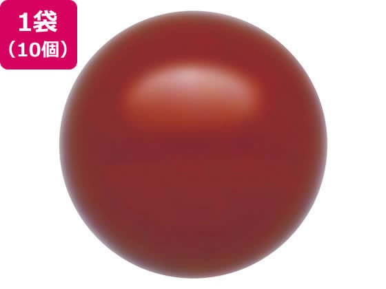 ササガワ 抽選球 直径12mm 赤 10個 37-7802