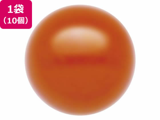ササガワ 抽選球 直径12mm オレンジ 10個 37-7806
