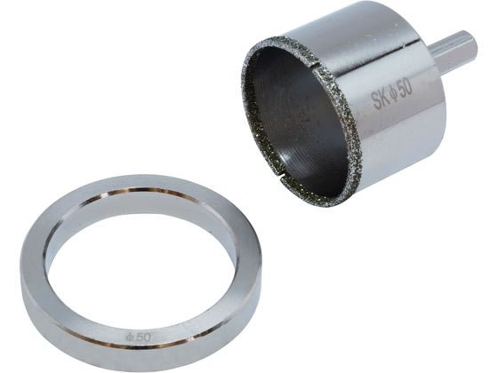 新潟精機 電着ダイヤモンドコアドリル 50mm DC-50 新潟精機 電着ダイヤモンドコアドリル 50mm DC-50