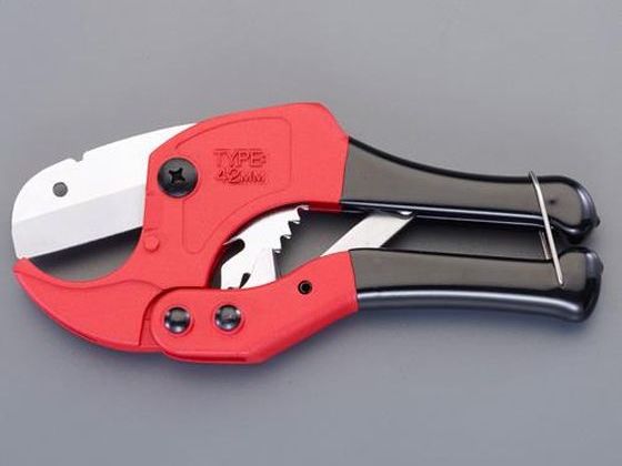 エスコ パイプカッター(塩ビパイプ用)φ42mm/190mm EA338BA-2 エスコ パイプカッター(塩ビパイプ用)φ42mm/190mm EA338BA-2