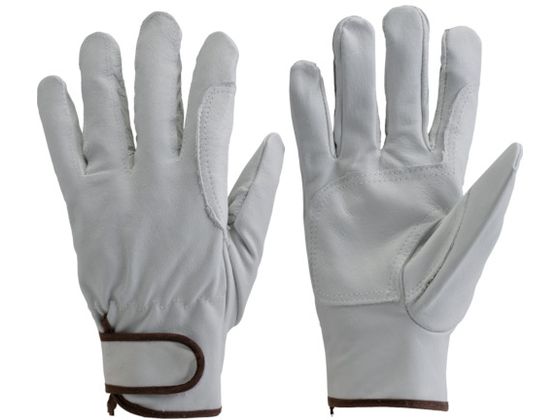TRUSCO マジック式革手袋 当て付タイプ Mサイズ TYK-718M