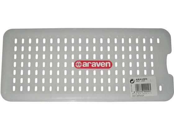 アラベン 密封カバー付食品保存コンテナー グリッド目皿GN1／3 242
