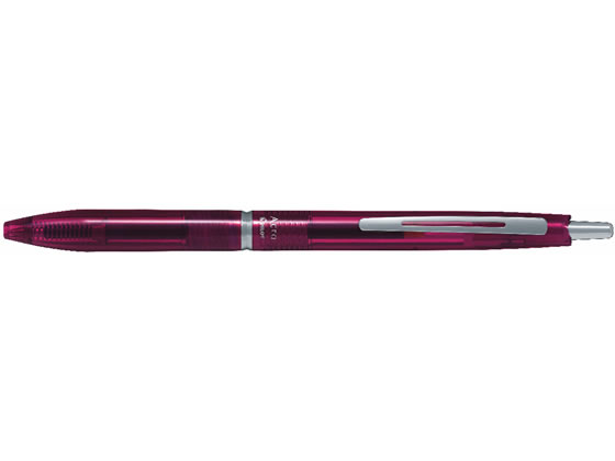 ●軸色：クリアレッド●インキ色：黒●ボール径：０．５ｍｍ（極細）●インキ：アクロインキ●サイズ：最大径φ１０．１ｍｍ×全長１４３ｍｍ●方式：ノック式●替え芯：ＢＲＦＶー１０ＥＦ−Ｂ●注文単位：１本