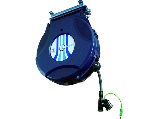 日平 リール コンセントリール 10M 125V・10A(コード引き出し時) HEP-610C-BG 日平 リール コンセントリール 10M 125V・10A(コード引き出し時) HEP-610C-BG