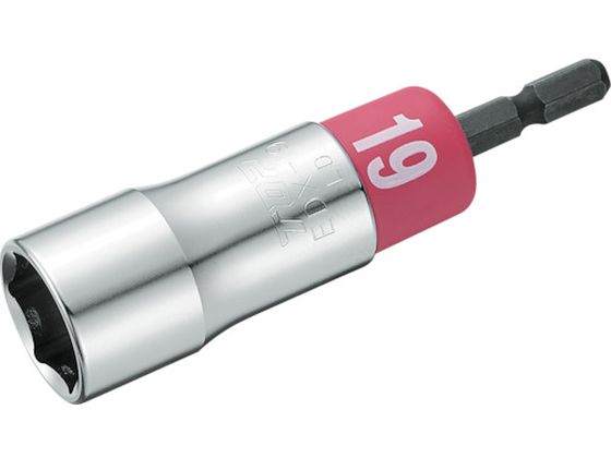 TOP 電動ドリル用アルファソケット 19mm EDX-19 TOP 電動ドリル用アルファソケット 19mm EDX-19