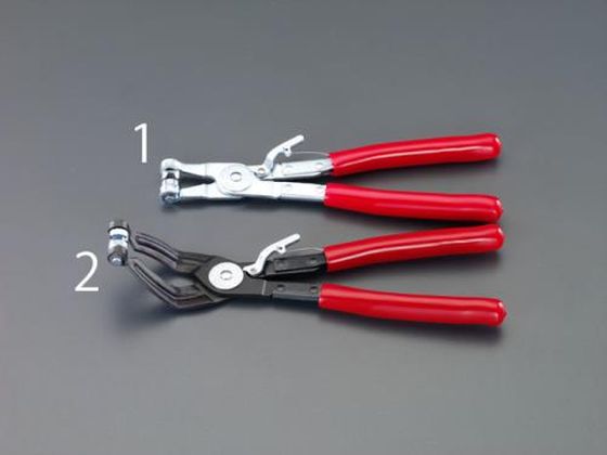エスコ ホースクランプ プライヤー 250mm EA463PF-2 エスコ ホースクランプ プライヤー 250mm EA463PF-2