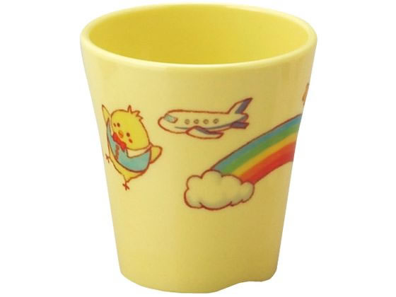 メラミン子供食器 みんなともだち。 カップ YMF-1 イエロー