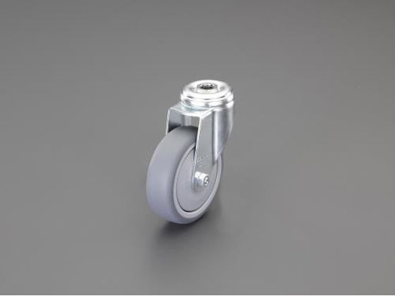 エスコ キャスター 自在金具 穴付 50mm EA986GF-605