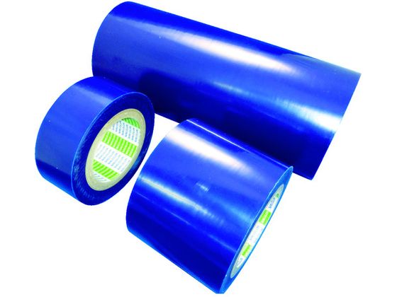 金属板用表面保護フィルム 0.07mm×50mm×100m 水色
