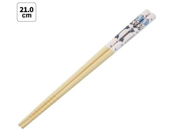 スケーター 竹安全箸 21cm クロミ お友だち ANT4