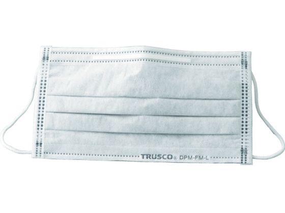 TRUSCO フレッシュマスク 活性炭入り Mサイズ (1Pk(箱)=50枚入)