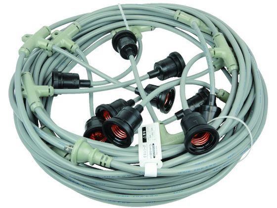HASEGAWA 分岐ケーブル ESTシリーズ 20m 防水ソケット×10 EST1-20M-10L HASEGAWA 分岐ケーブル ESTシリーズ 20m 防水ソケット×10 EST1-20M-10L
