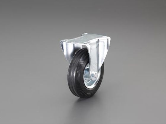 エスコ キャスター 固定金具 耐熱 125mm EA986GL-2