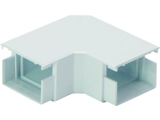 マサル エムケーダクト付属品 平面マガリ 4号 ホワイト MDM142