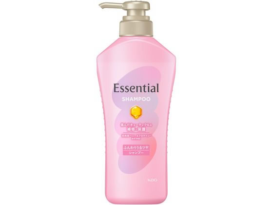 KAO エッセンシャル ふんわりうるツヤ シャンプー ポンプ 450mL