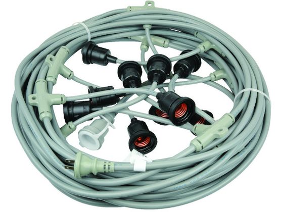 HASEGAWA 分岐ケーブル ESTシリーズ 30m 防水ソケット×10 EST1-30M-10L HASEGAWA 分岐ケーブル ESTシリーズ 30m 防水ソケット×10 EST1-30M-10L