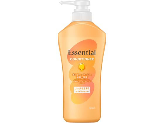 KAO エッセンシャル しっとりまとまる コンディショナー ポンプ 450mL
