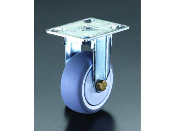 エスコ キャスター 固定金具 ホイールカバー付 100mm EA986GP-100