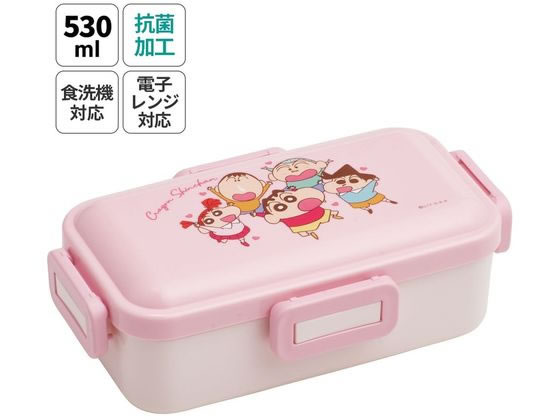 スケーター 抗菌ふわっと弁当箱 530ml クレヨンしんちゃん スケーター 抗菌ふわっと弁当箱 530ml クレヨンしんちゃん