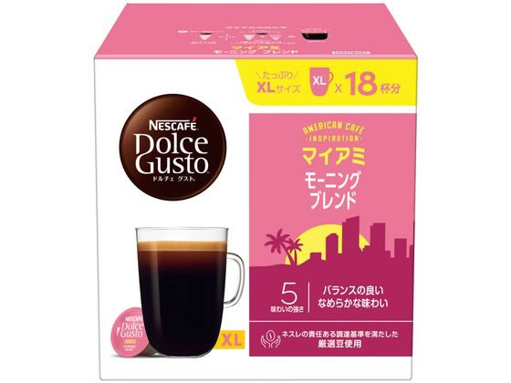 ネスレ ネスカフェ ドルチェ グスト マイアミ モーニングブレンド 18杯 ネスレ ネスカフェ ドルチェ グスト マイアミ モーニングブレンド 18杯