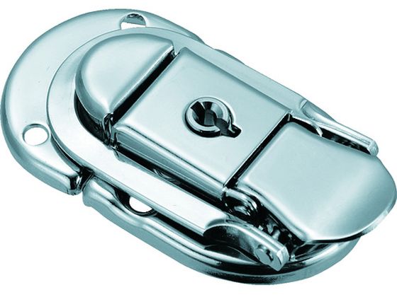 TRUSCO パッチン錠 鍵付タイプ・スチール製 (4個入) L-35 TRUSCO パッチン錠 鍵付タイプ・スチール製 (4個入) L-35