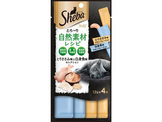 マースジャパン シーバ 自然素材レシピ とりささみと白身魚 4本 マースジャパン シーバ 自然素材レシピ とりささみと白身魚 4本