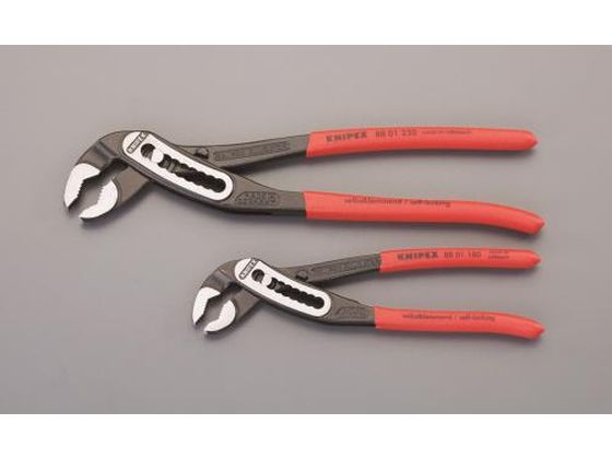 エスコ ウォーターポンププライヤー 2本組 180mm 250mm EA531E-100 エスコ ウォーターポンププライヤー 2本組 180mm 250mm EA531E-100