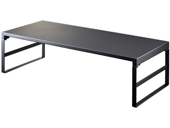 リヒトラブ 机上台 幅590mm ハイタイプ マットブラック A7333-124 リヒトラブ 机上台 幅590mm ハイタイプ マットブラック A7333-124