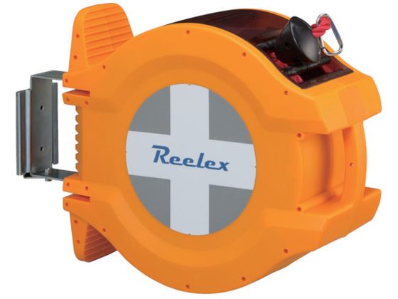 Reelex バリアロープリール(赤色ロープ20m) BRR-1220R