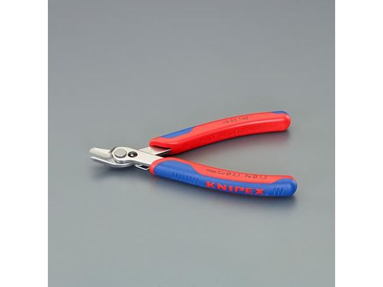●メーカー：ＫＮＩＰＥＸ（クニペックス）●型番：７８０３１４０●ハンドル：コンフォート●全長：１４０ｍｍ●切断能力：軟線：φ０．２〜２．１ｍｍ中硬線：φ１．２ｍｍ●刃硬度：ＨＲＣ５４●切断刃形状：直刃