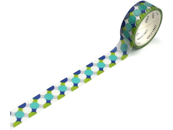 ワールドクラフト キラキラマスキングテープ Dot 15mm×5m KRMT15-054 ワールドクラフト キラキラマスキングテープ Dot 15mm×5m KRMT15-054