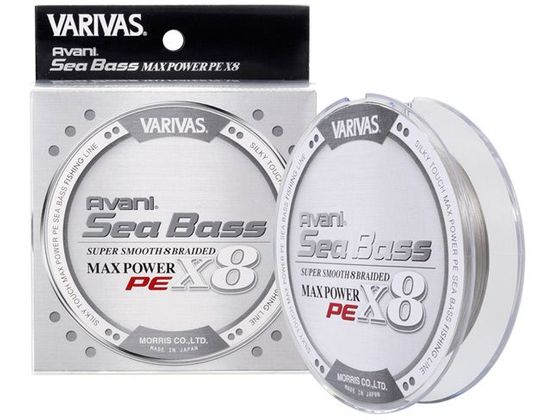 モーリス シーバスPE マックスパワーX8 Sグレー 150m 1.5号