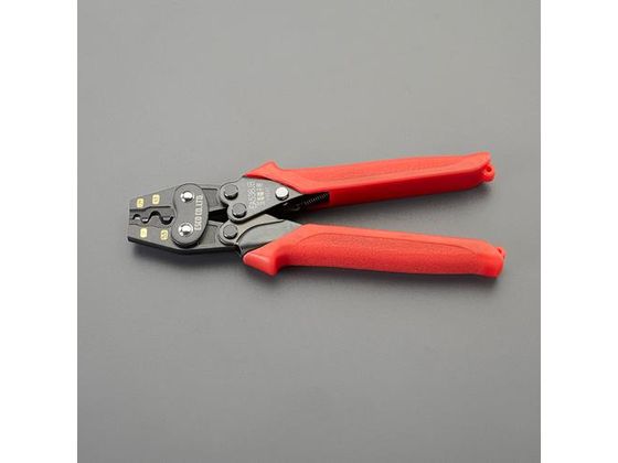 エスコ 圧着ペンチ 裸端子用 1.25-5.5mm2 EA538JB