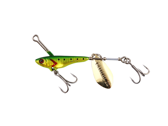 ジャッカル ビッグバッカースピン20g #湾内グリーン